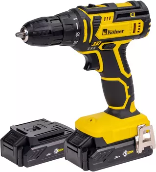 Дрель-шуруповерт аккумуляторная Kolner