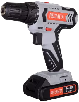 Дрель-шуруповерт аккумуляторная Ресанта