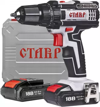 Дрель-шуруповерт аккумуляторная Ставр