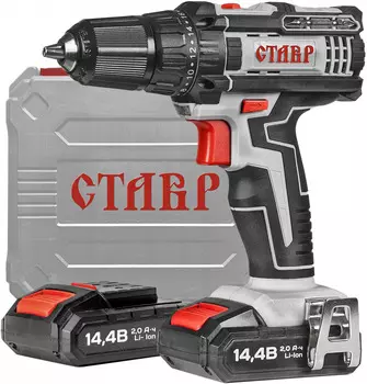 Дрель-шуруповерт аккумуляторная Ставр
