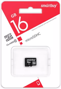 Карта памяти MicroSD Smartbuy