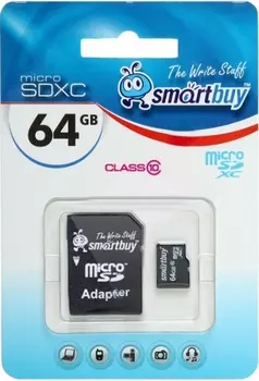 Карта памяти MicroSD Smartbuy