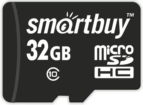 Карта памяти MicroSDHC Smartbuy