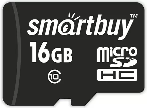 Карта памяти MicroSDHC Smartbuy