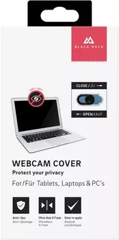 Шторка для веб-камер Black Rock