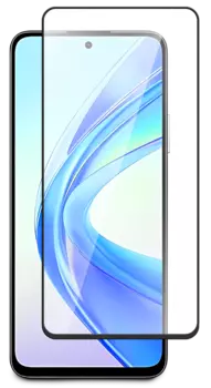 Стекло защитное для HONOR X7b Черная рамка