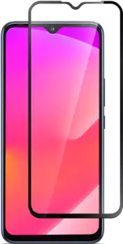 Стекло защитное для Infinix HOT 20i Черная рамка