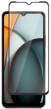 Стекло защитное для Xiaomi Redmi A3 Черная рамка