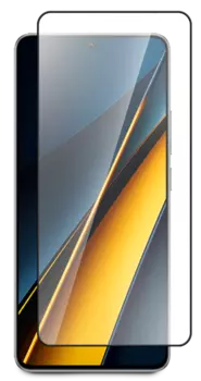 Стекло защитное для Xiaomi Redmi Note 13 Pro Черная рамка