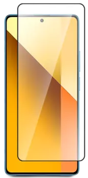 Стекло защитное для Xiaomi Redmi Note 13 Черная рамка