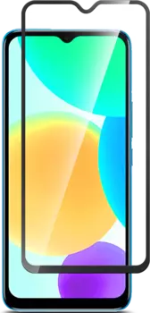 Стекло защитное Infinix Smart 6 Черная рамка