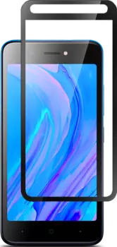 Стекло защитное Itel A25 Черная рамка