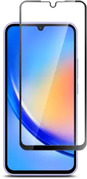 Стекло защитное для Samsung Galaxy A34 Черная рамка