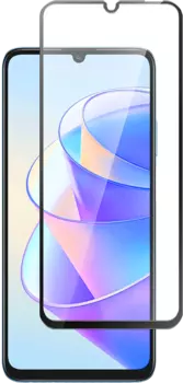 Стекло защитное для Honor X7a Черная рамка