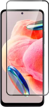 Стекло защитное для Xiaomi Redmi Note 12 Черная рамка