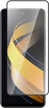 Стекло защитное для infinix Hot 40 Pro Черная рамка