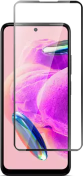 Стекло защитное для Xiaomi Redmi Note 12S Черная рамка