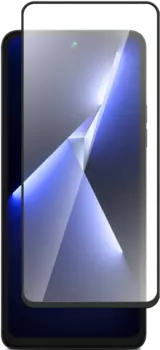 Стекло защитное для TECNO POVA 5 Pro Черная рамка