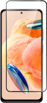 Стекло защитное для Xiaomi Redmi Note 12 Pro Черная рамка