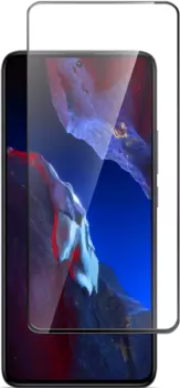 Стекло защитное для POCO F5 Pro Черная рамка