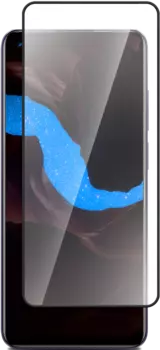 Стекло защитное для realme 11 Черная рамка