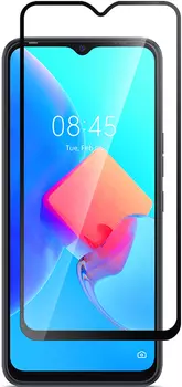 Стекло защитное TECNO Spark Go 2022 Черная рамка