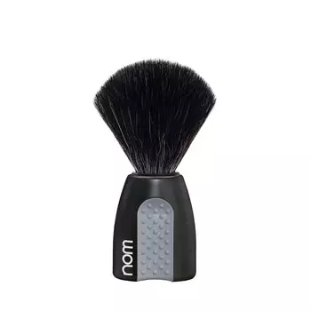 Помазок NOM ERIK, черная фибра, черный пластик