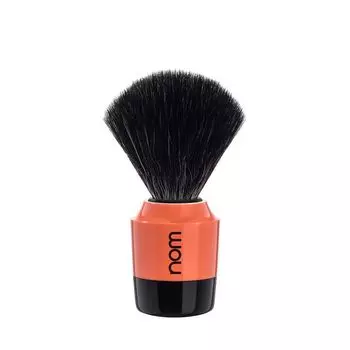 Помазок NOM MARTEN, черная фибра, красный пластик