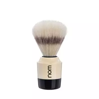 Помазок NOM MARTEN, щетина кабана, кремовый пластик