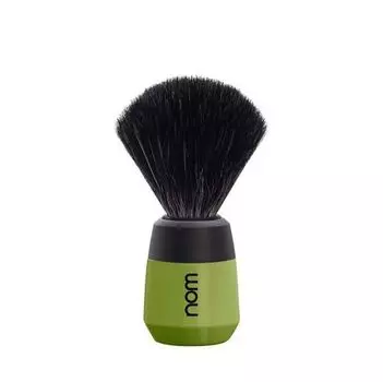 Помазок NOM MAX, черная фибра, зеленый пластик
