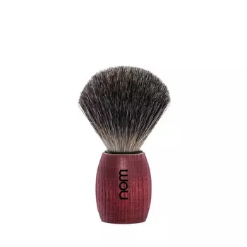 Помазок NOM OLE, барсучий ворс, мореный ясень