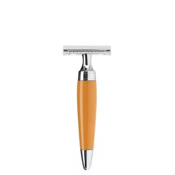 Т-образная бритва MUEHLE STYLO, смола, цвет карамели