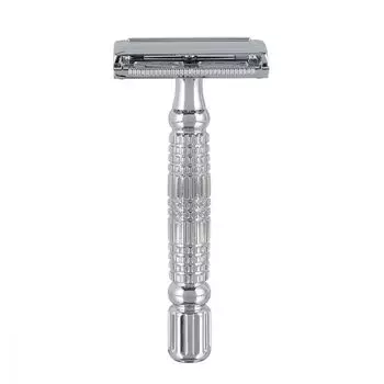 Т-образная бритва Rockwell Razors R1, белый хром