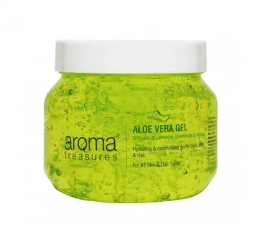Алоэ Вера гель: для лица, тела и волос (125 г), Aloe Vera Gel, произв. Aroma Treasures