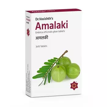 Амалаки (30 таб, 600 мг), Amalaki, произв. Dr. Vasishth’s