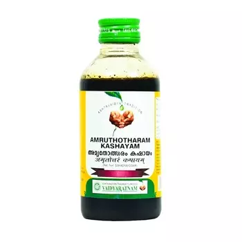 Амрутотарам Кашаям (200 мл), Amruthotharam Kashayam, произв. Vaidyaratnam