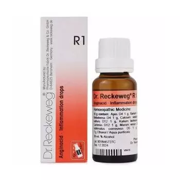 Ангинацид (22 мл), Anginacid, произв. Dr. Reckeweg & Co