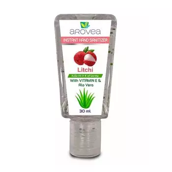 Антисептический гель для рук с Личи (30 мл), Instant Hand Sanitizer Litchi, произв. Arovea