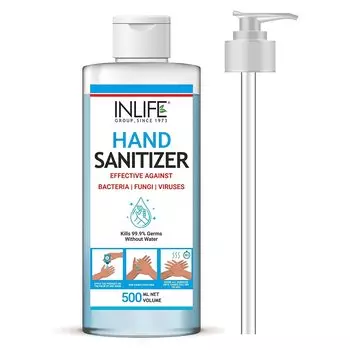 Антисептик для рук (500 мл), Hand Sanitizer, произв. INLIFE
