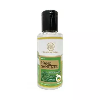 Антисептик для рук с Алоэ и Лимоном (100 мл), Hand Sanitizer, произв. Khadi Natural