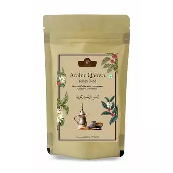 Арабский кофе Кахва: йеменская смесь (100 г), Arabic Qahwa Yemeni Blend, произв. AL MASNOON