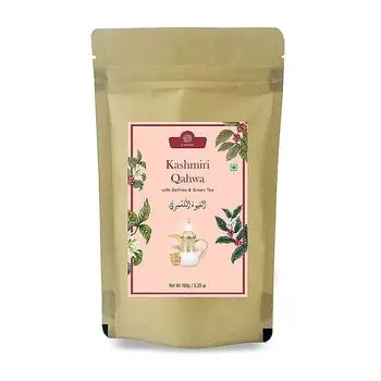 Арабский кофе с Шафраном и Зеленым чаем (100 г), Kashmiri Qahwa, произв. AL MASNOON