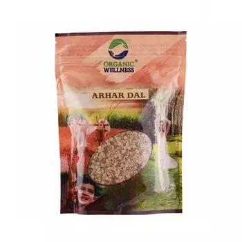 Архар Дал (Голубиный горох) (450 г), Arhar Dal, произв. Organic Wellness