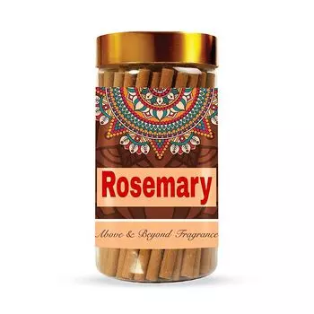 Аромапалочки Розмарин для пуджи (100 г), Rosemary Dhoop Sticks for Pooja,The RUPAWAT Perfumery House