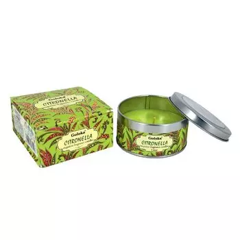 Ароматическая свеча Цитронелла (70 г), Citronella Exquisite Fragrance Candle, произв. Goloka