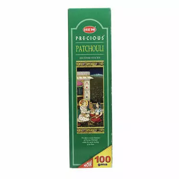 Ароматические палочки Пачули (100 шт), Patchouli Incense Sticks, произв. Hem