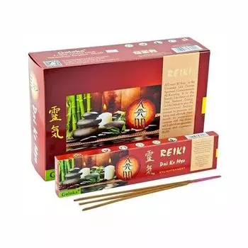 Ароматические палочки Просветление (12 пачек, 15 г), Dai Ko Myo Enlightenment Incense Sticks, произв. Goloka