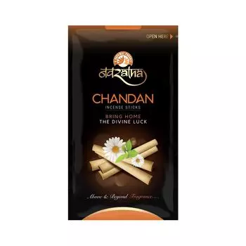 Ароматические палочки Сандал (150 г), Chandan Incense Sticks, произв. The RUPAWAT Perfumery House