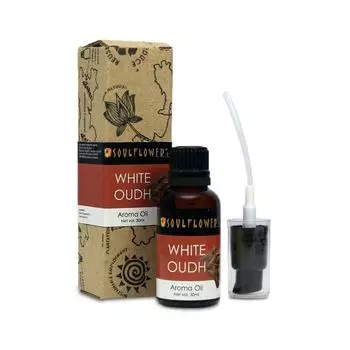 Ароматическое масло Белого уда (30 мл), White Oudh Aroma Oil, произв. Soulflower