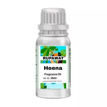 Ароматическое масло Хна (15 мл), Heena Fragrance Oil, произв. The RUPAWAT Perfumery House
